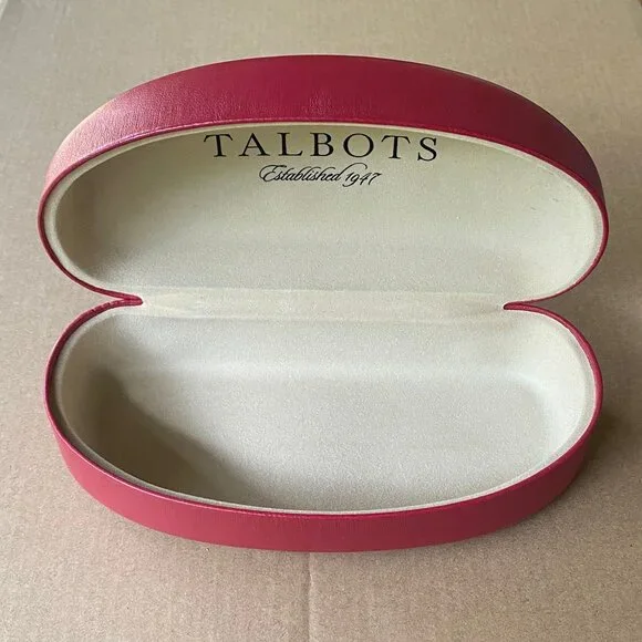 Talbots Red Sunglasses Case - Picture 1 of 7